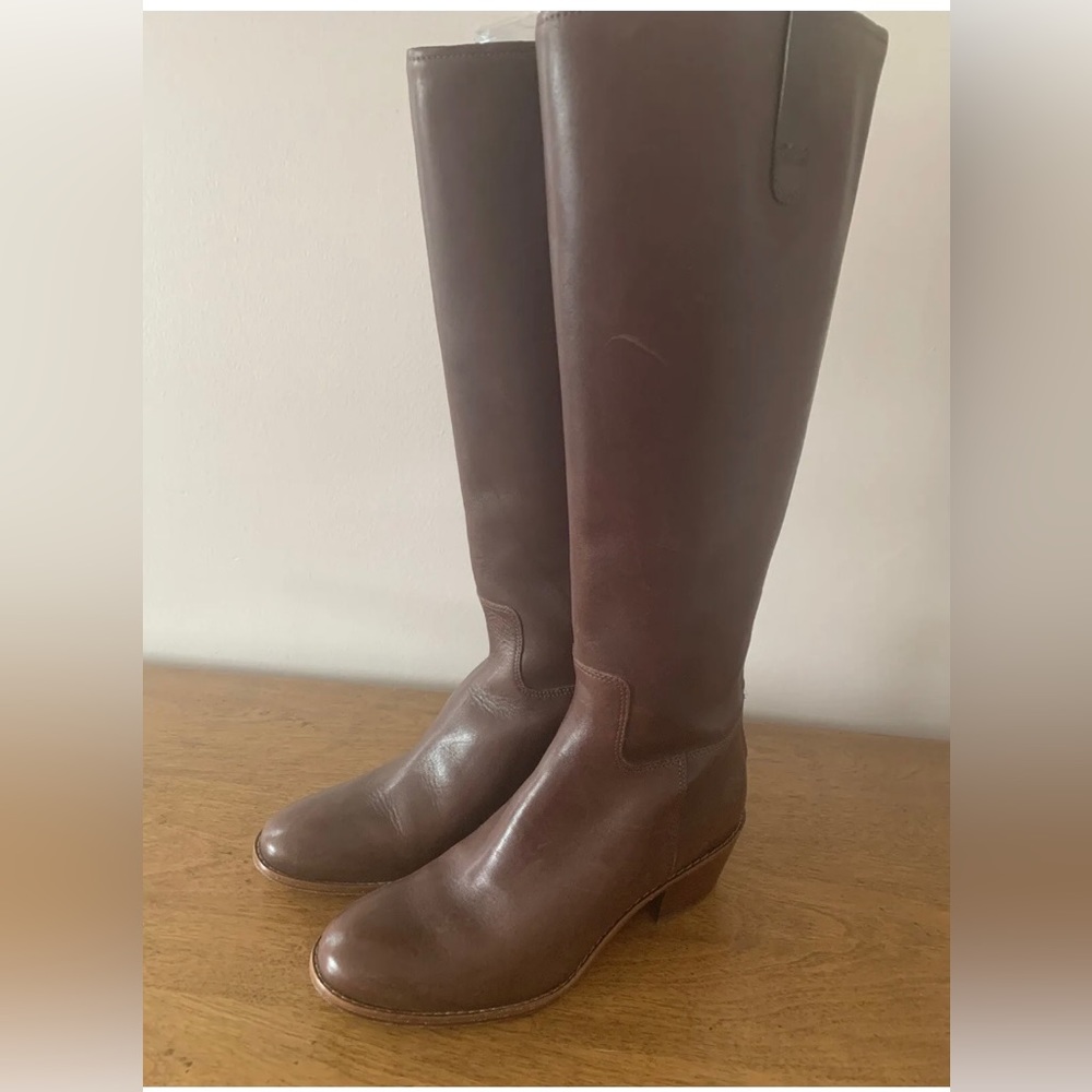 Cole Haan Brown Leather Boots